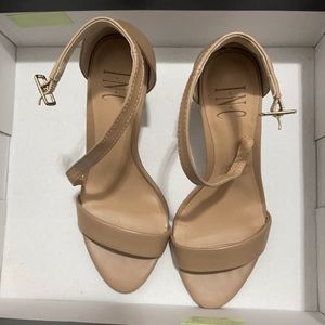I.N.C. Nude ankle strap sandal